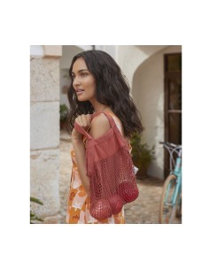 W-W151-Organic Cotton Mini Mesh Grocery Bag 2